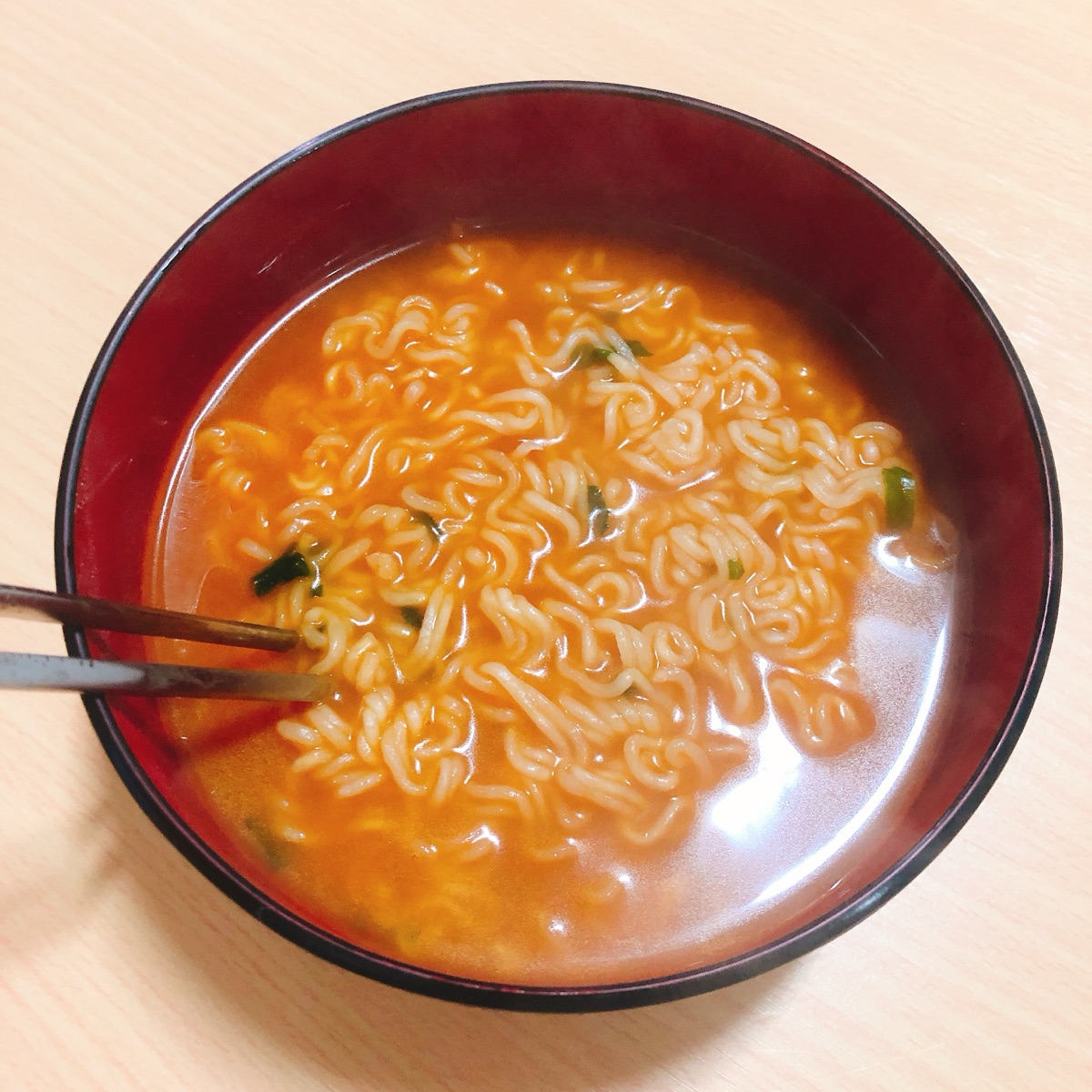 끓였다